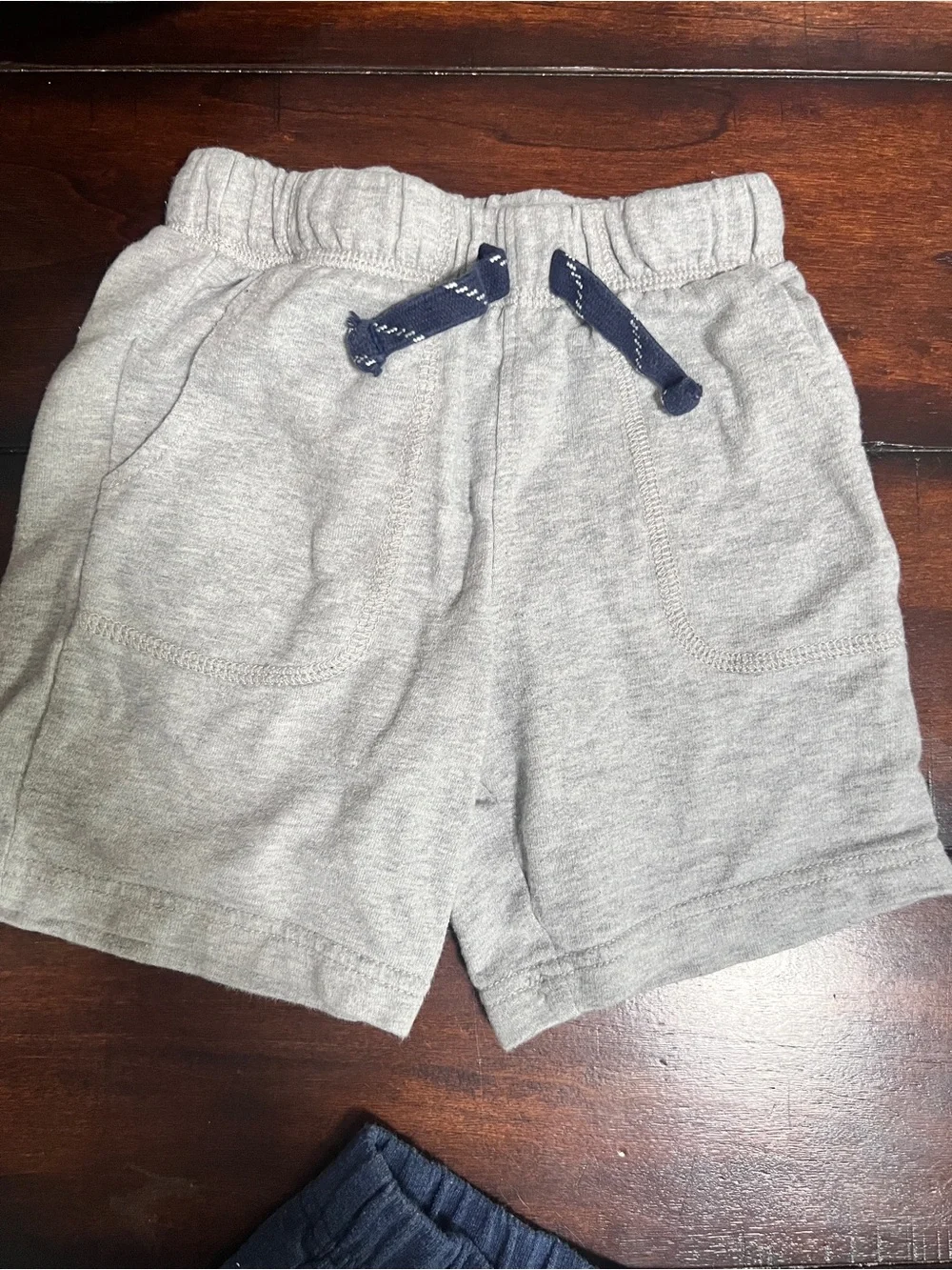 Carter's Navy and gray Shorts with Drawstring 2/$15